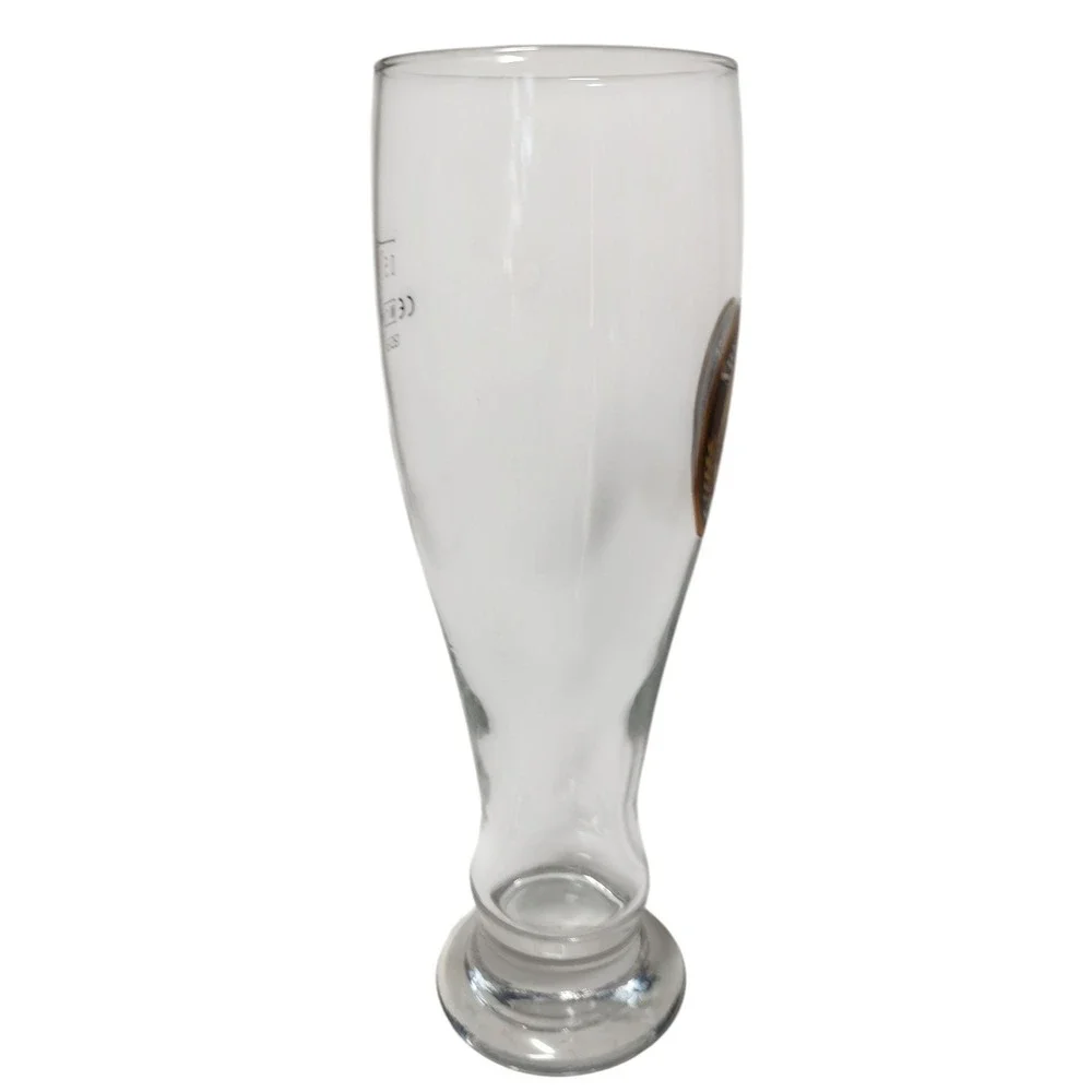 Franziskaner Weissbier Half Liter Rastal‎ German Beer Glass 9.75 Inches Clear